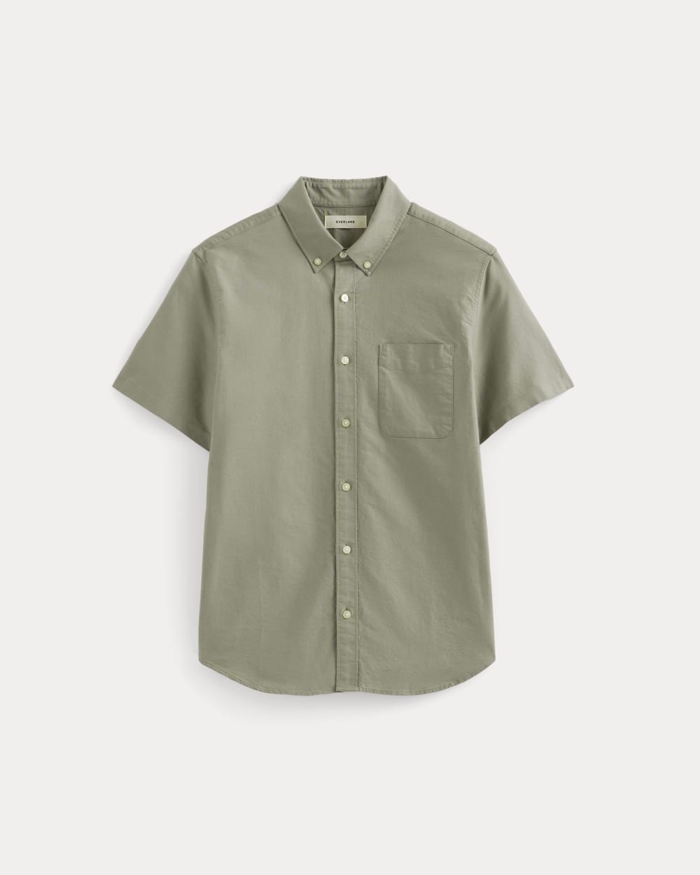 The Organic Short Sleeve Oxford Shirt | Sage Green Everlane The Organic Short Sleeve Oxford Shirt | Sage Green Everlane