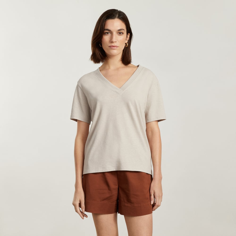 womens-hemp-ctn-v-tee-moonlit-cloud | primary