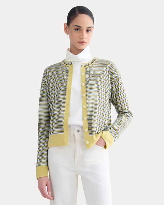 womens-crew-cardigan-in-ultrasoft-merino-double-cream-stripe | primary