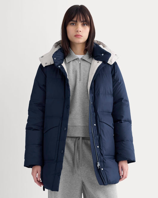 womens-the-everpuff-long-navy | primary