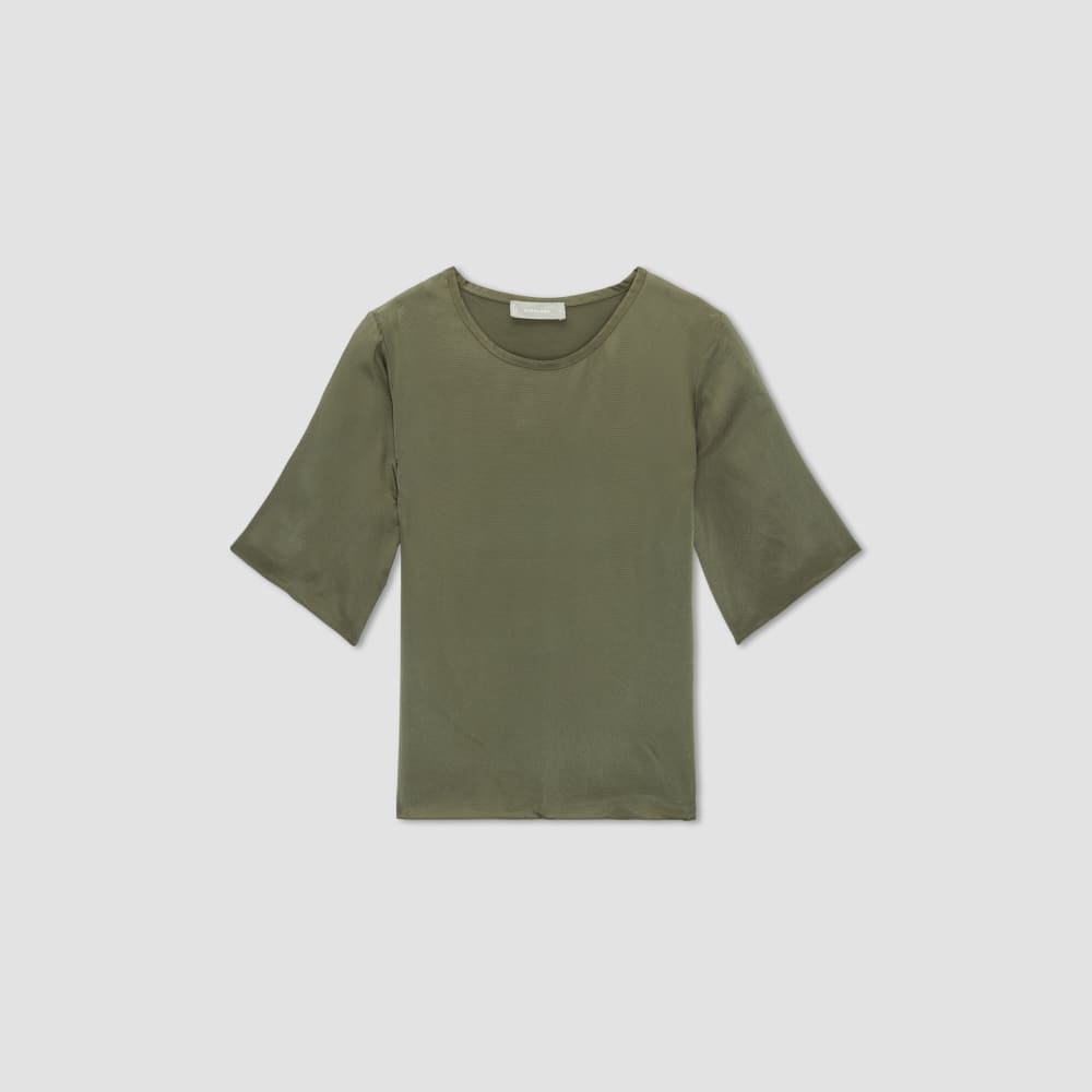 womens-satin-relaxed-tee-kalamata | alt