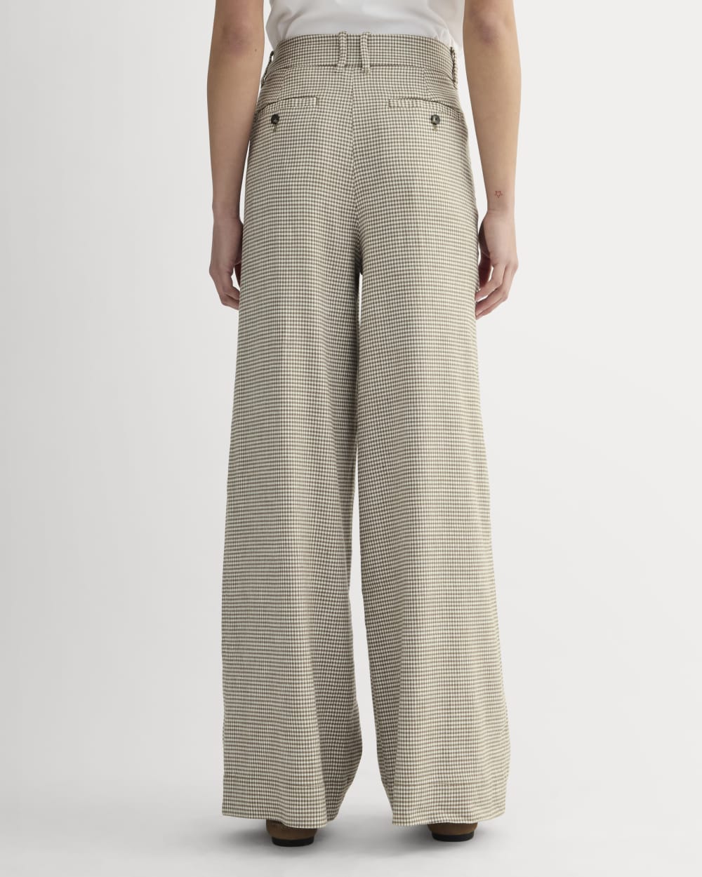 womens-wide-leg-pant-stretch-linen-deep-taupe-mini-gingham
