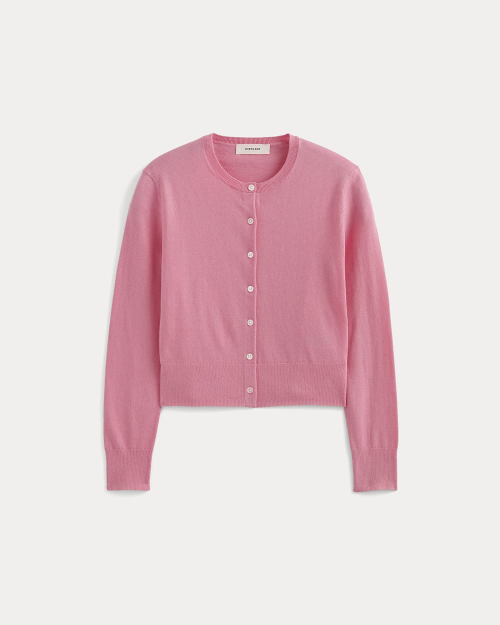The Cropped Cardigan in Cotton Cashmere | Deep Pink – Everlane