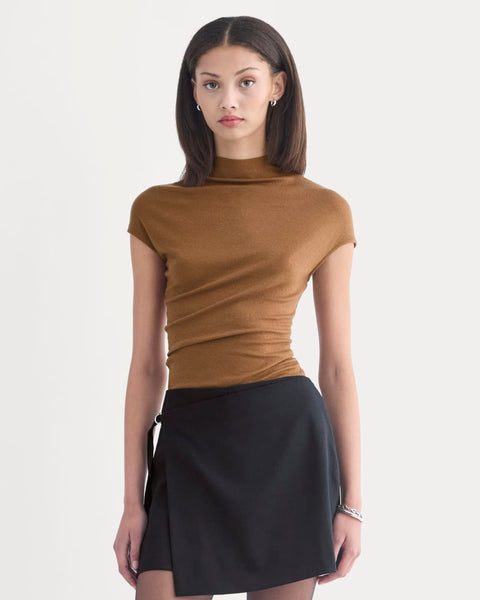 新品タグ付き　venica Twist drape tops 予約販売＞Twist drape tops – Venica
