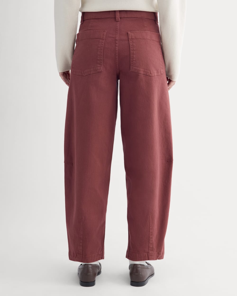 Twisted Seam Barrel Pant | Henna Red – Everlane