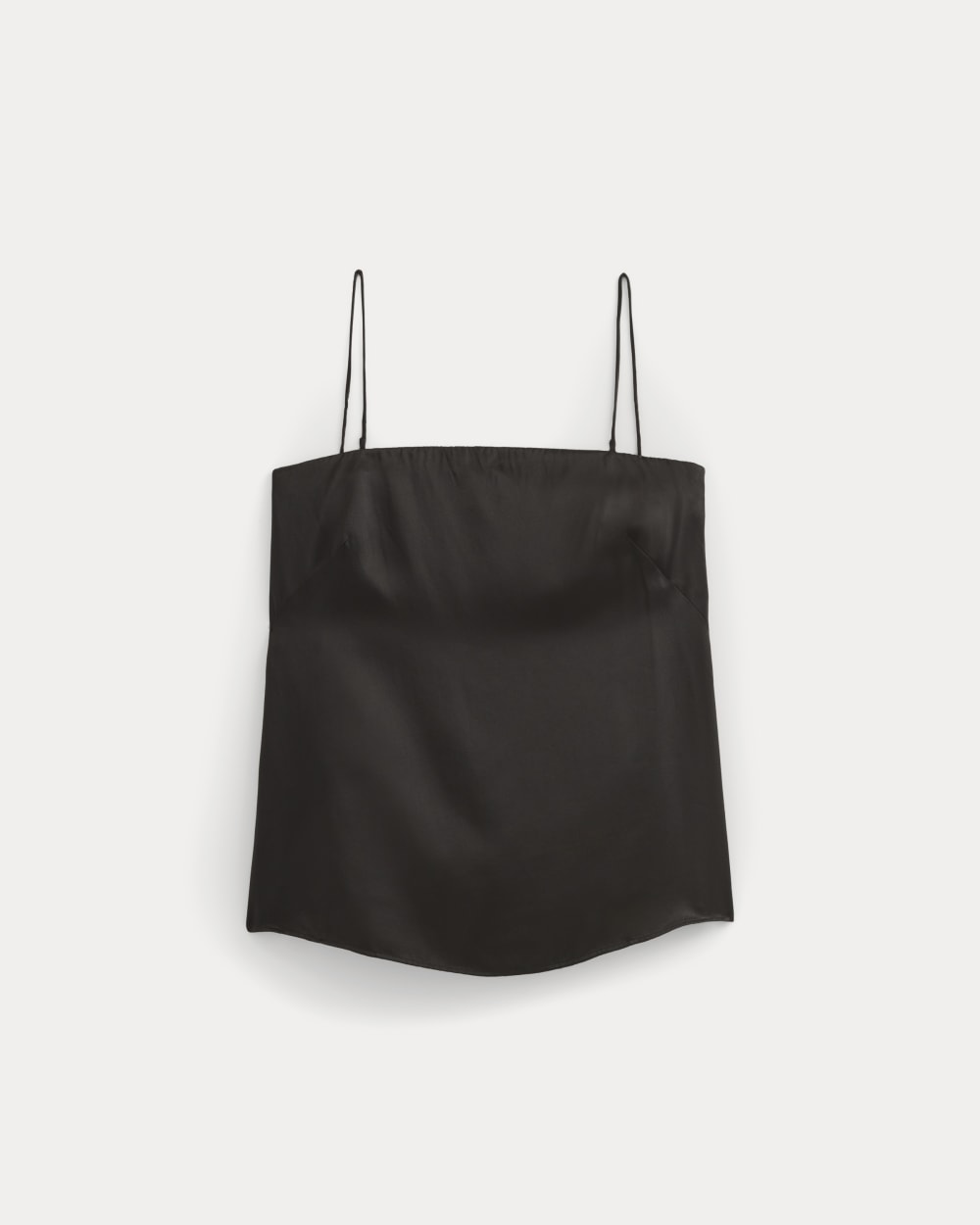 Thin Strap Cami in Silk Charmeuse | Black – Everlane