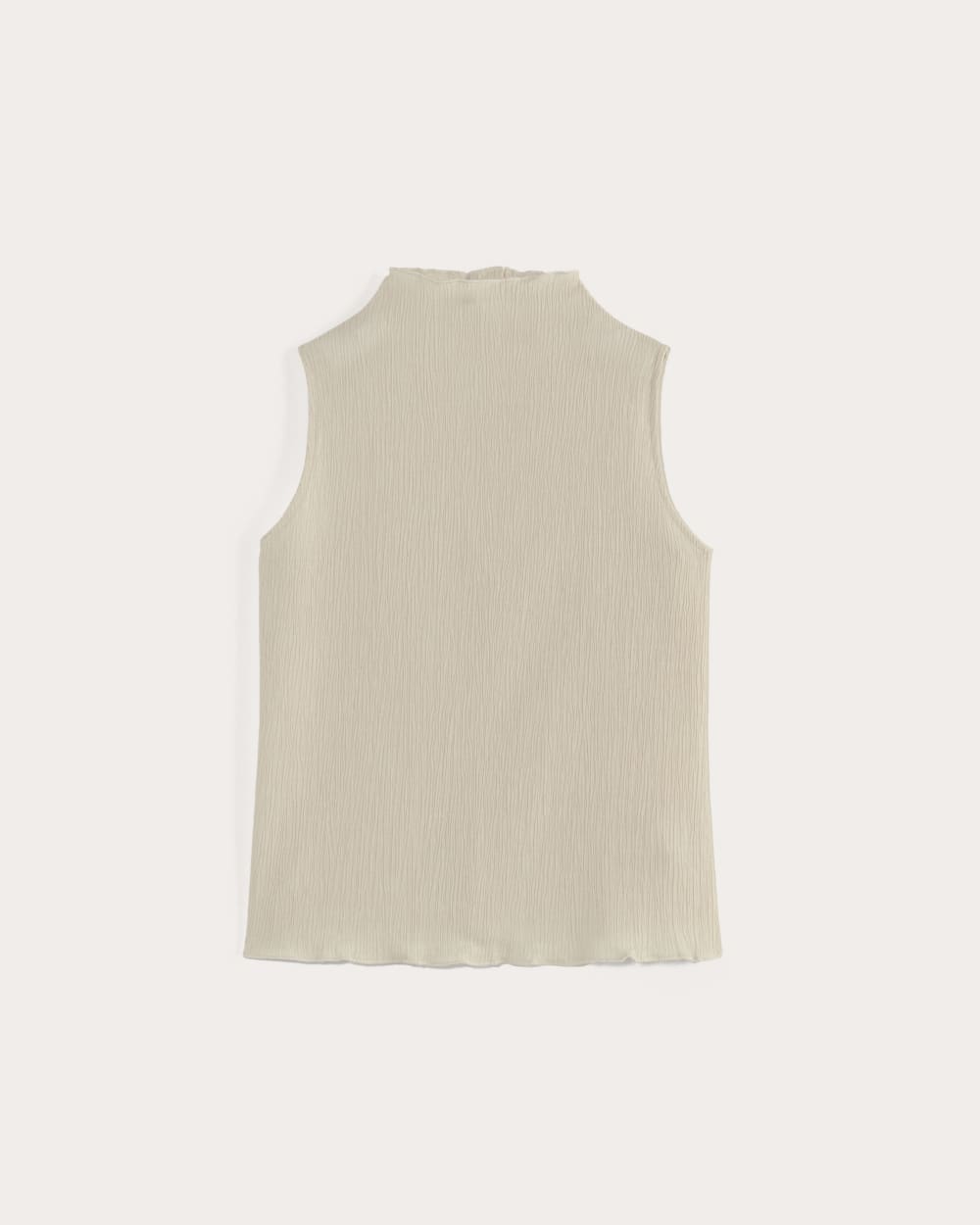 womens-crinkle-tank-sandshell | alt