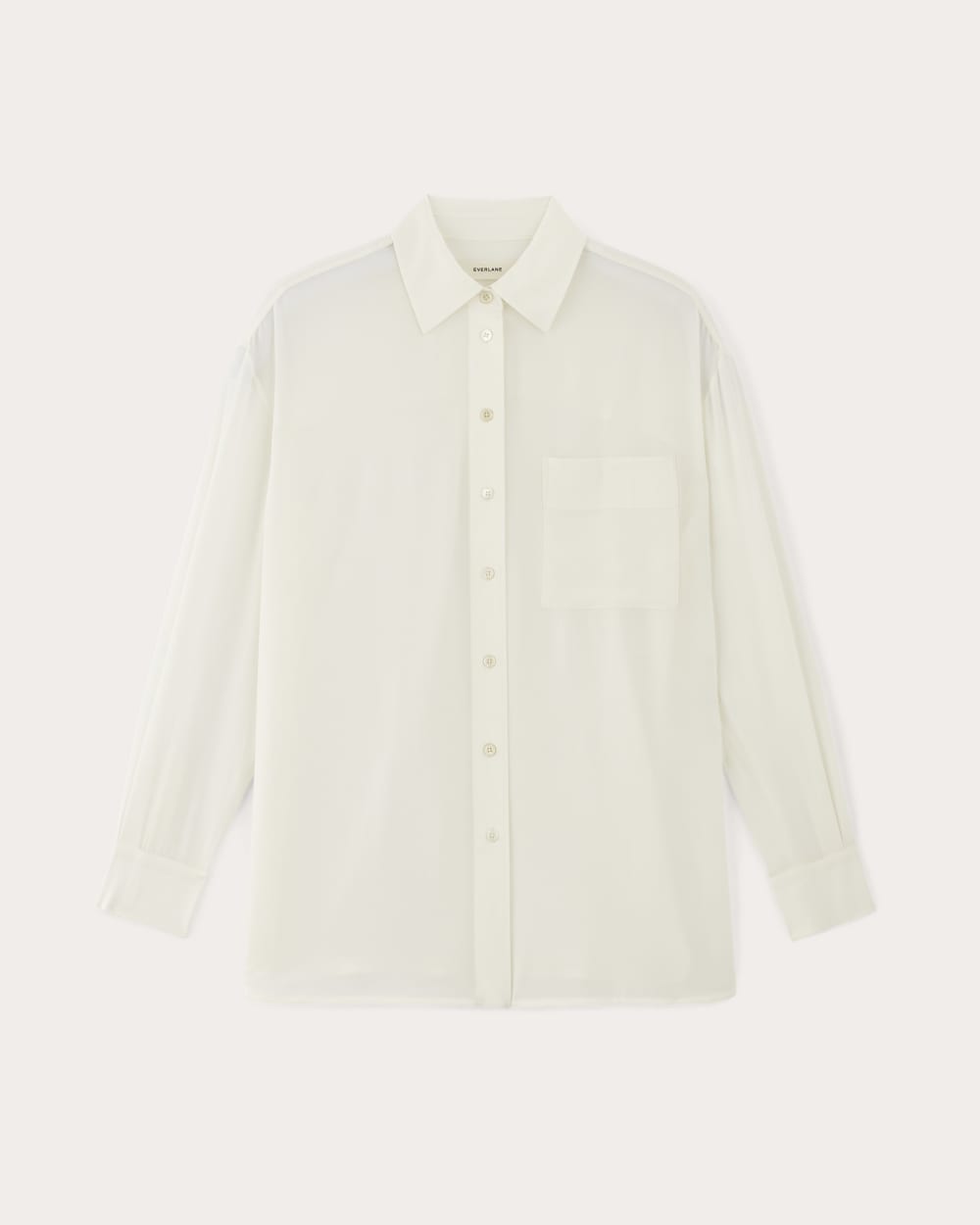 womens-washable-silk-oversized-shirt-off-white | alt