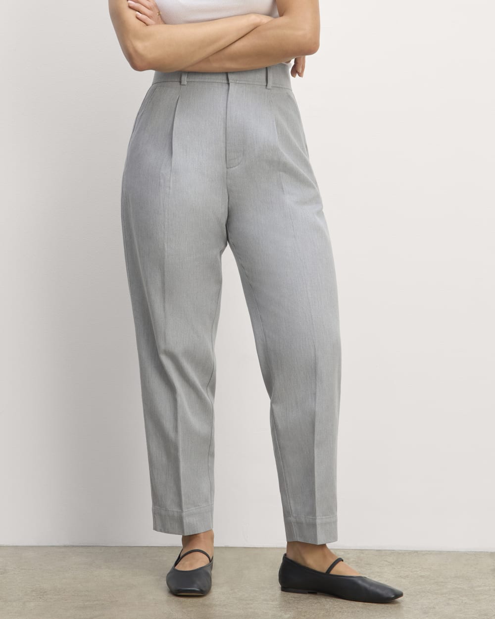 The Draper Tapered Pant in Buttersmooth | Black