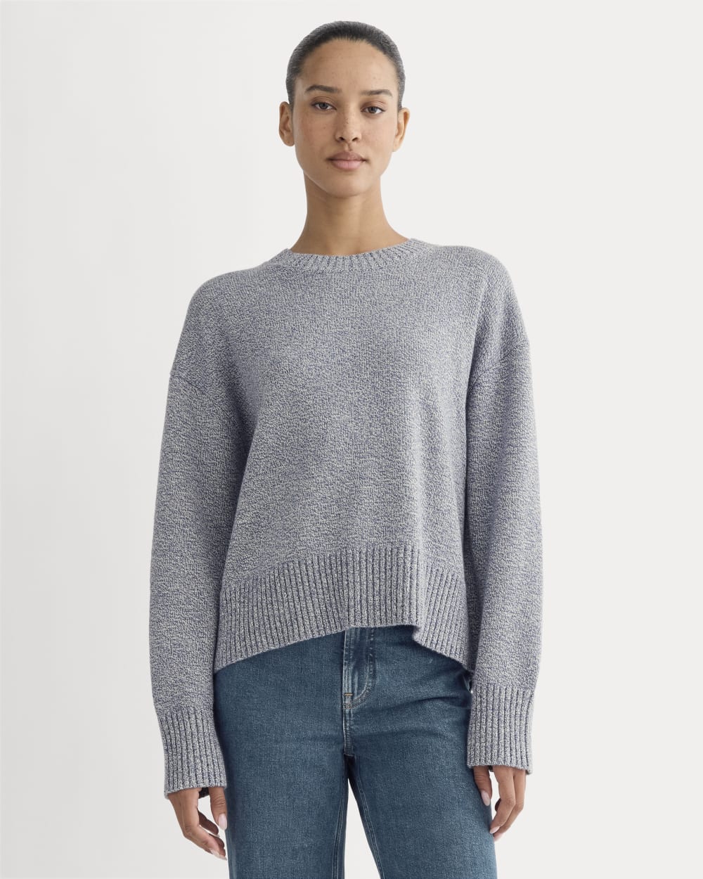 womens-boxy-oxford-blue-indigo-canvas-twist | primary