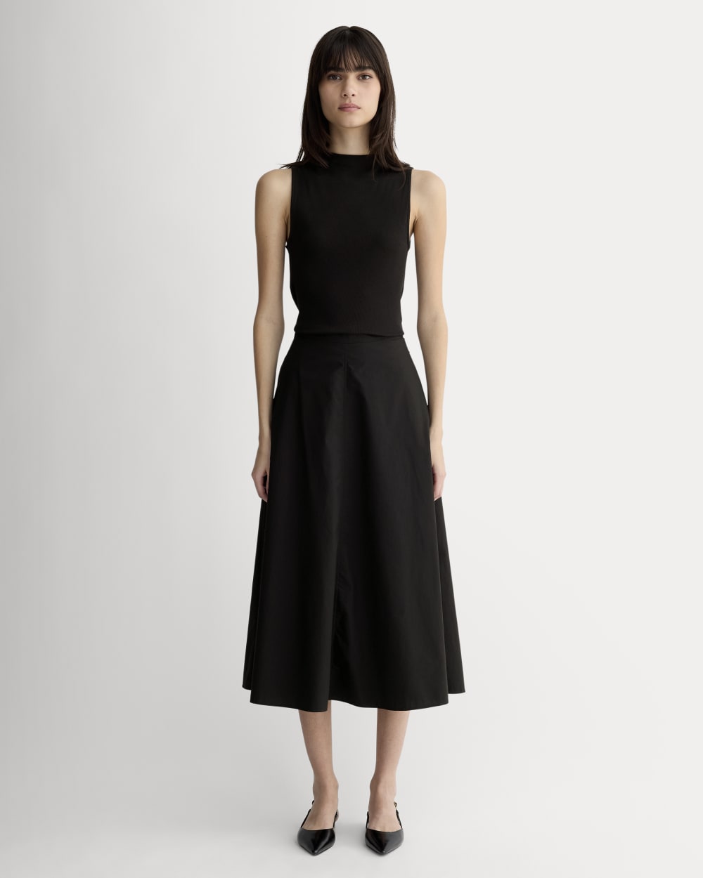 womens-prairie-midi-skirt-cotton-black | primary