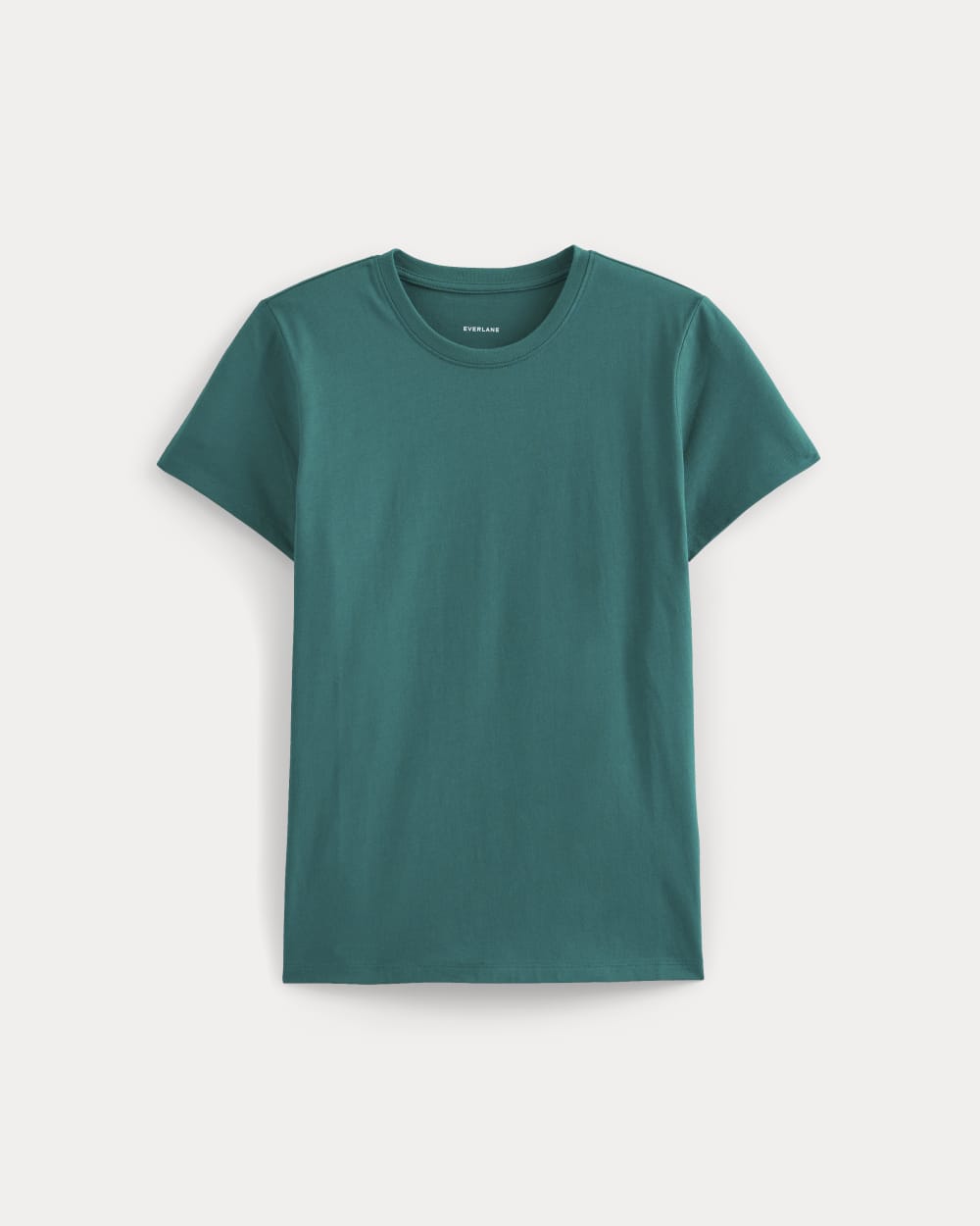 womens-organic-cotton-slim-crew-tee-everglade | alt