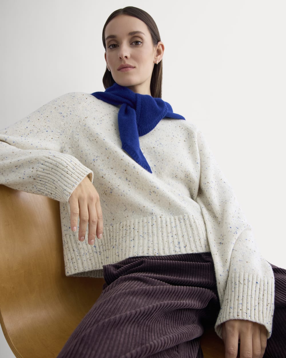 womens-cashmere-boxy-crew-sweater-leslie-donegal | primary