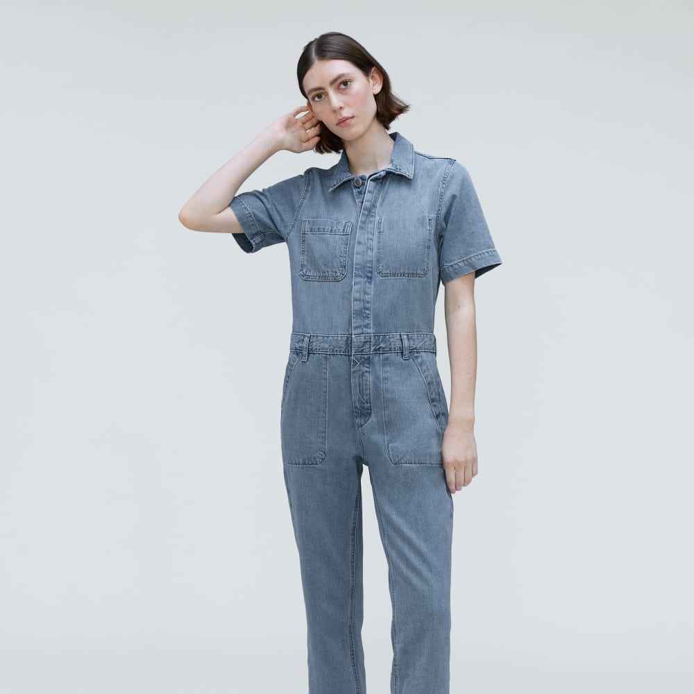 The Supersoft Jean Coverall | Shallow Water – Everlane