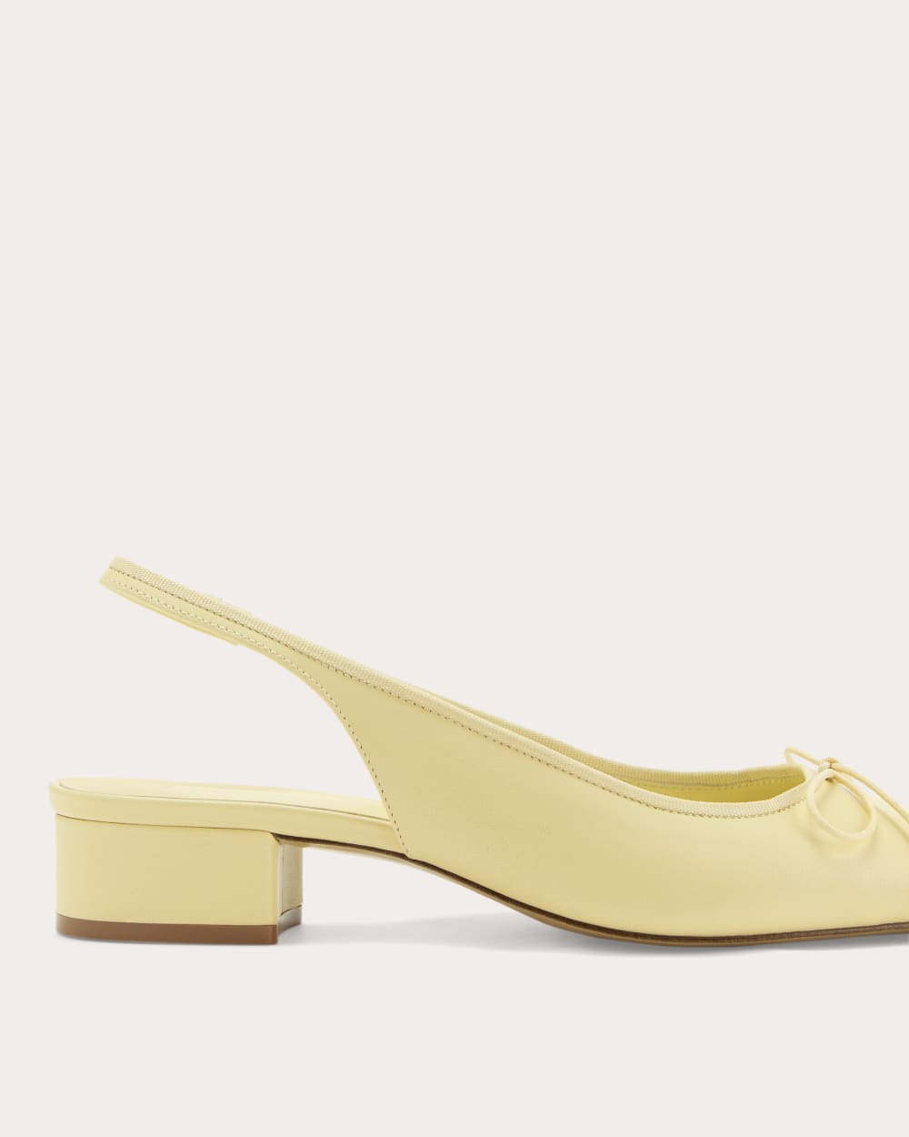 The Ballet Slingback Heel | Straw – Everlane
