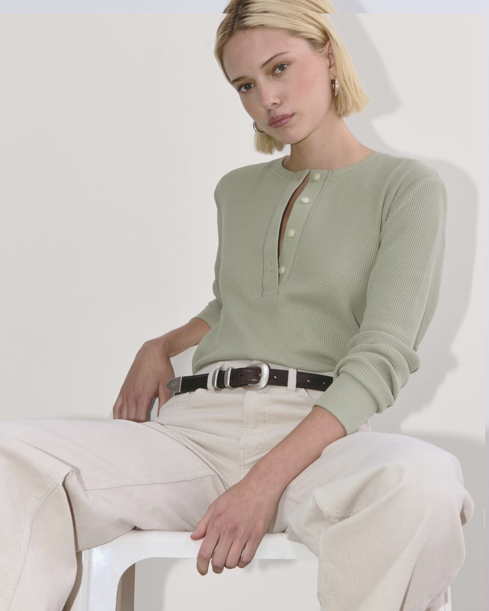 womens-cotton-waffle-henley-tee-seagrass