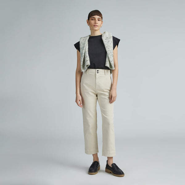 The Organic Straight-Leg Pant | Pumice Stone – Everlane