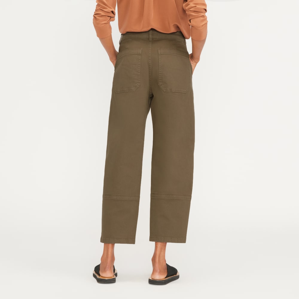 The Utility Barrel Pant | Dark Moss | Regular – Everlane