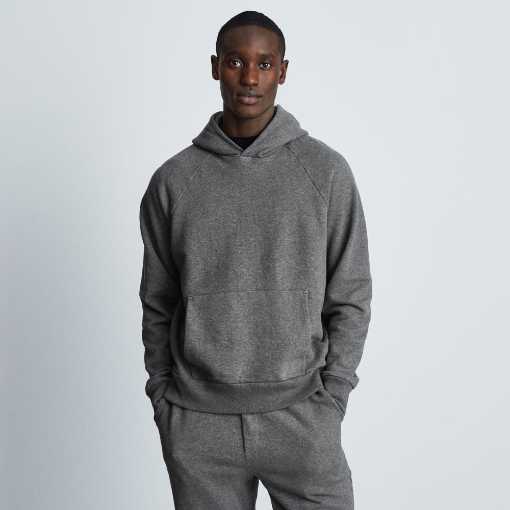 The Track Hoodie | Dark Heather Grey – Everlane