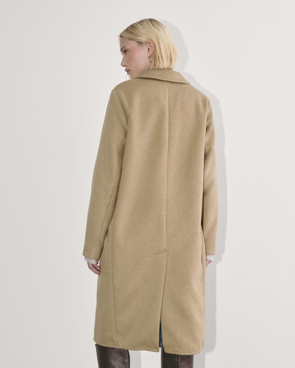 The Topcoat in Wool | Dark Heathered Camel – Everlane