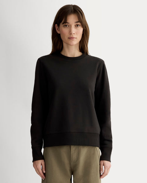 The Off-Duty Terry Crew | Black – Everlane