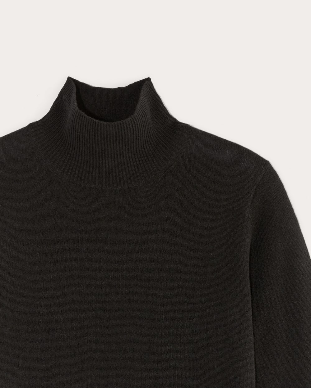 The Turtleneck Sweater Dress in Cashmere | Black Everlane The Turtleneck Sweater Dress in Cashmere | Black Everlane