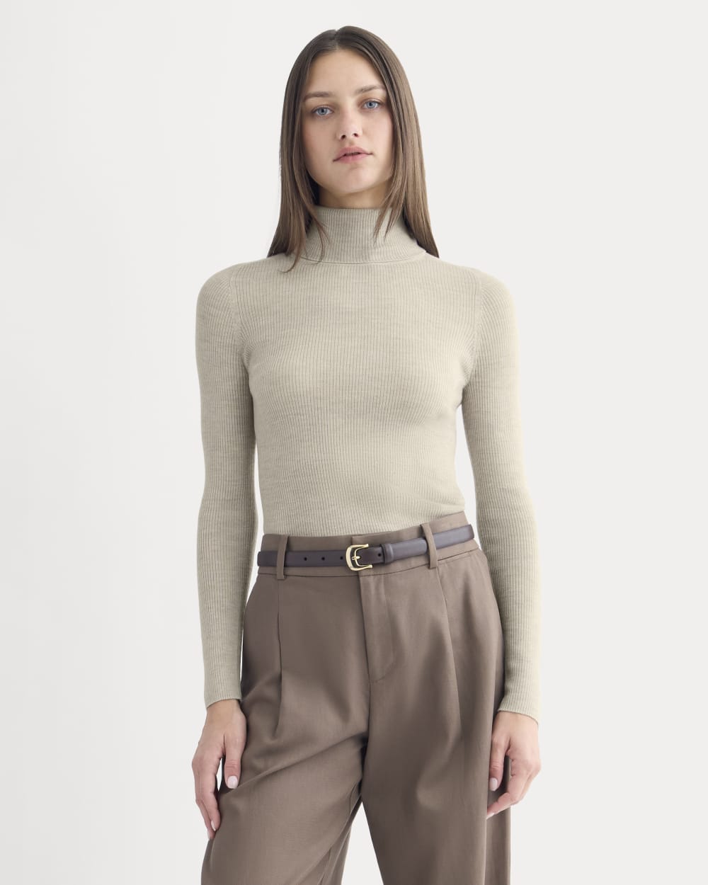 womens-rib-turtleneck-ultrasoft-merino-heather-oatmeal | primary
