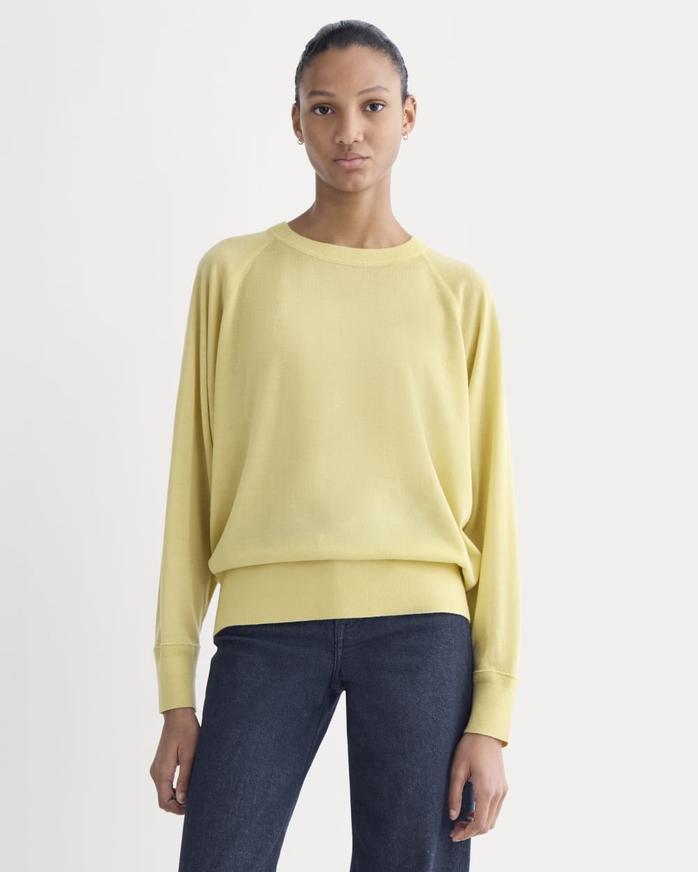 womens-gym-sweater-in-ultrasoft-merino-double-cream | primary