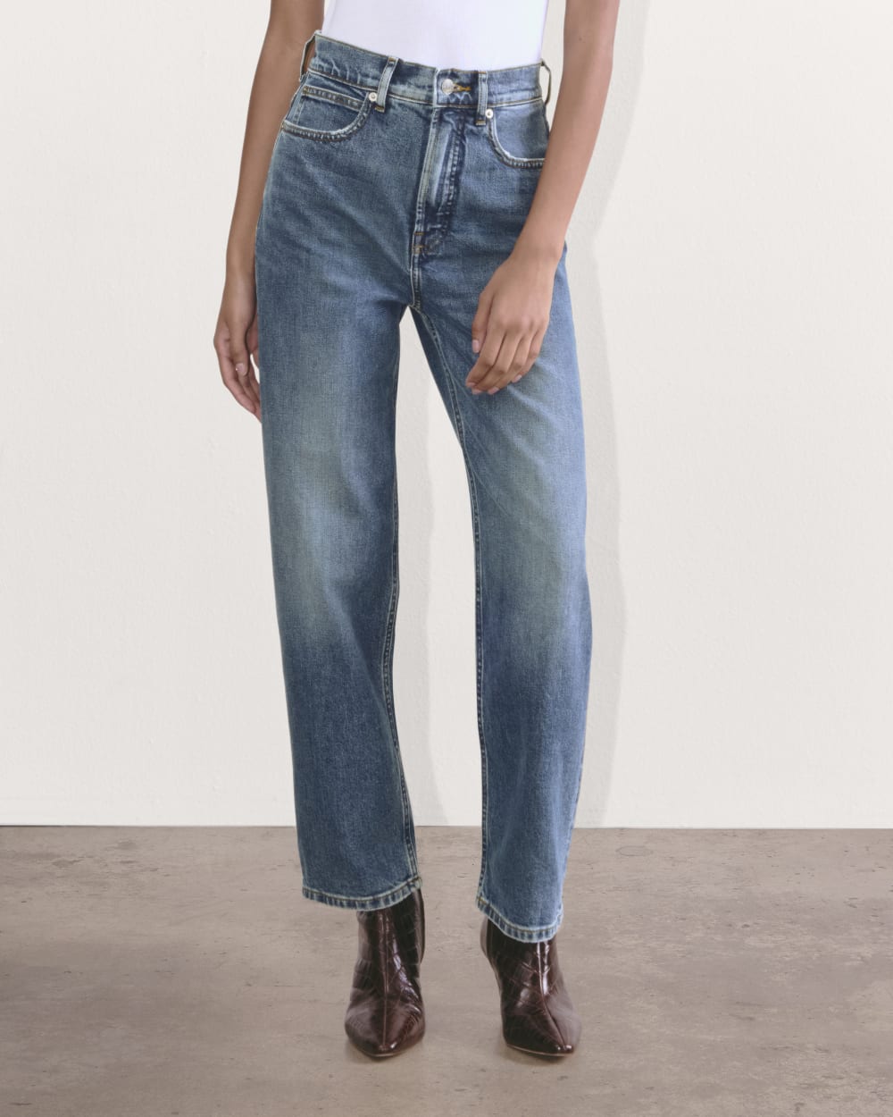 The Way-High® Jean | Mid Indigo | 29.5” Inseam – Everlane