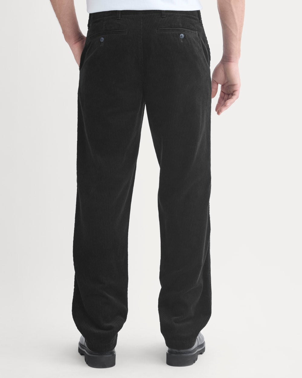 Wide Wale Corduroy Trouser | Black – Everlane