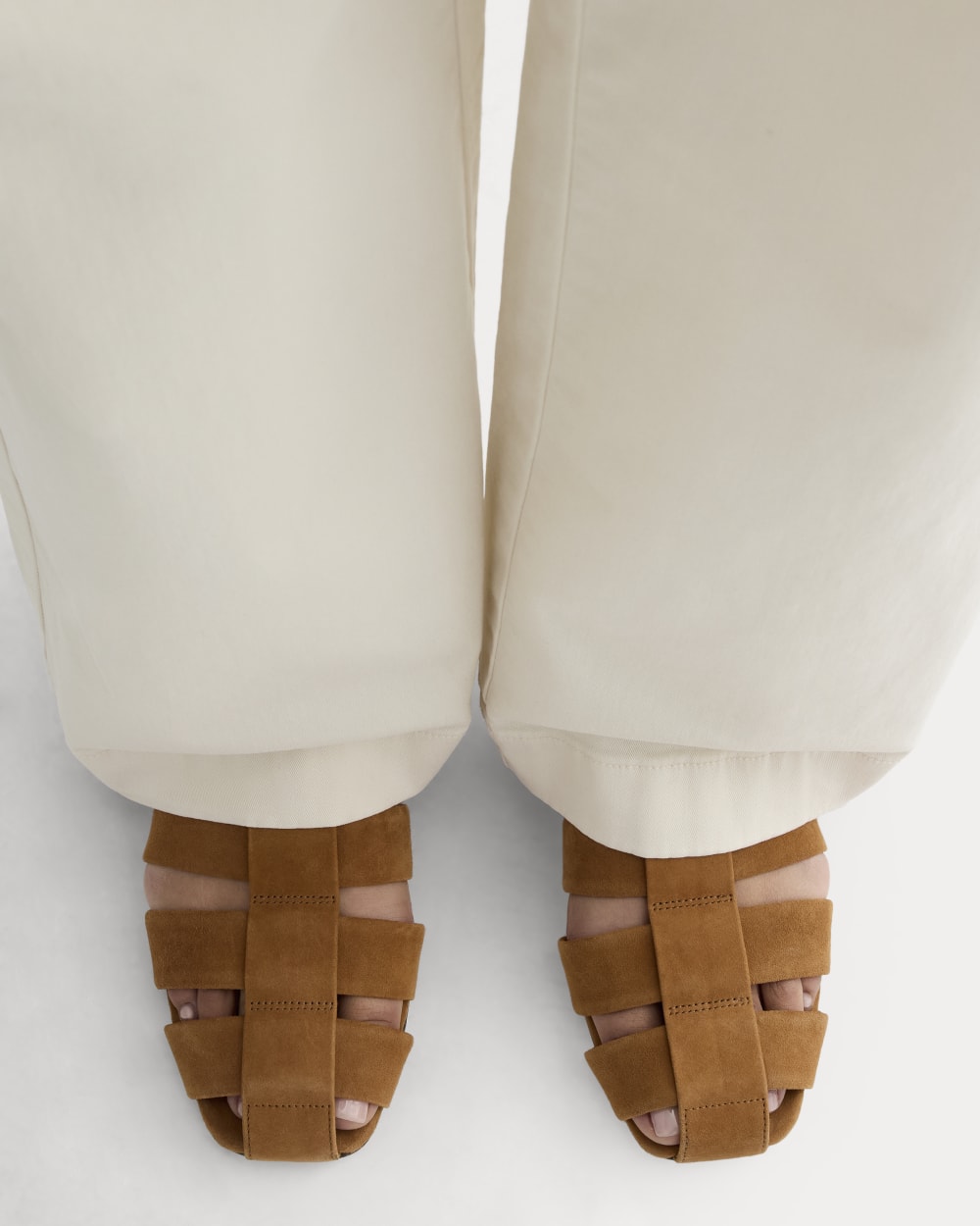 The Day Fisherman Sandal | Saddle Brown Suede Everlane The Day Fisherman Sandal | Saddle Brown Suede Everlane