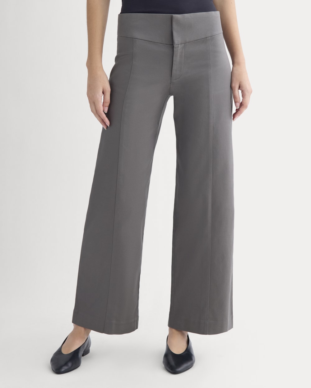 womens-tailored-drape-seam-pant-charcoal-grey
