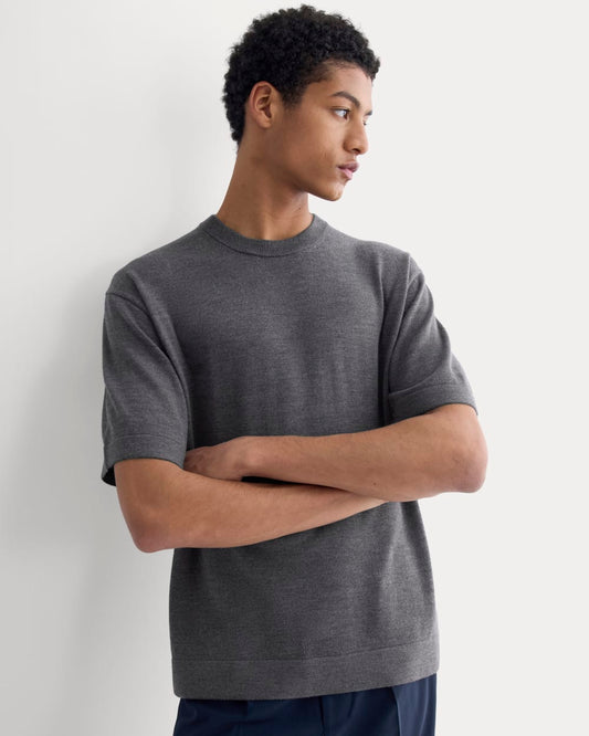 mens-ultrasoft-sweater-tee-heather-mid-charcoal | primary