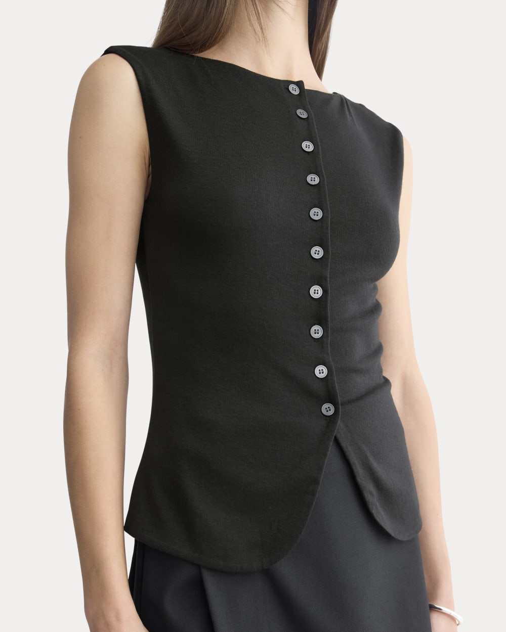 womens-sleeveless-button-up-butterluxe-black