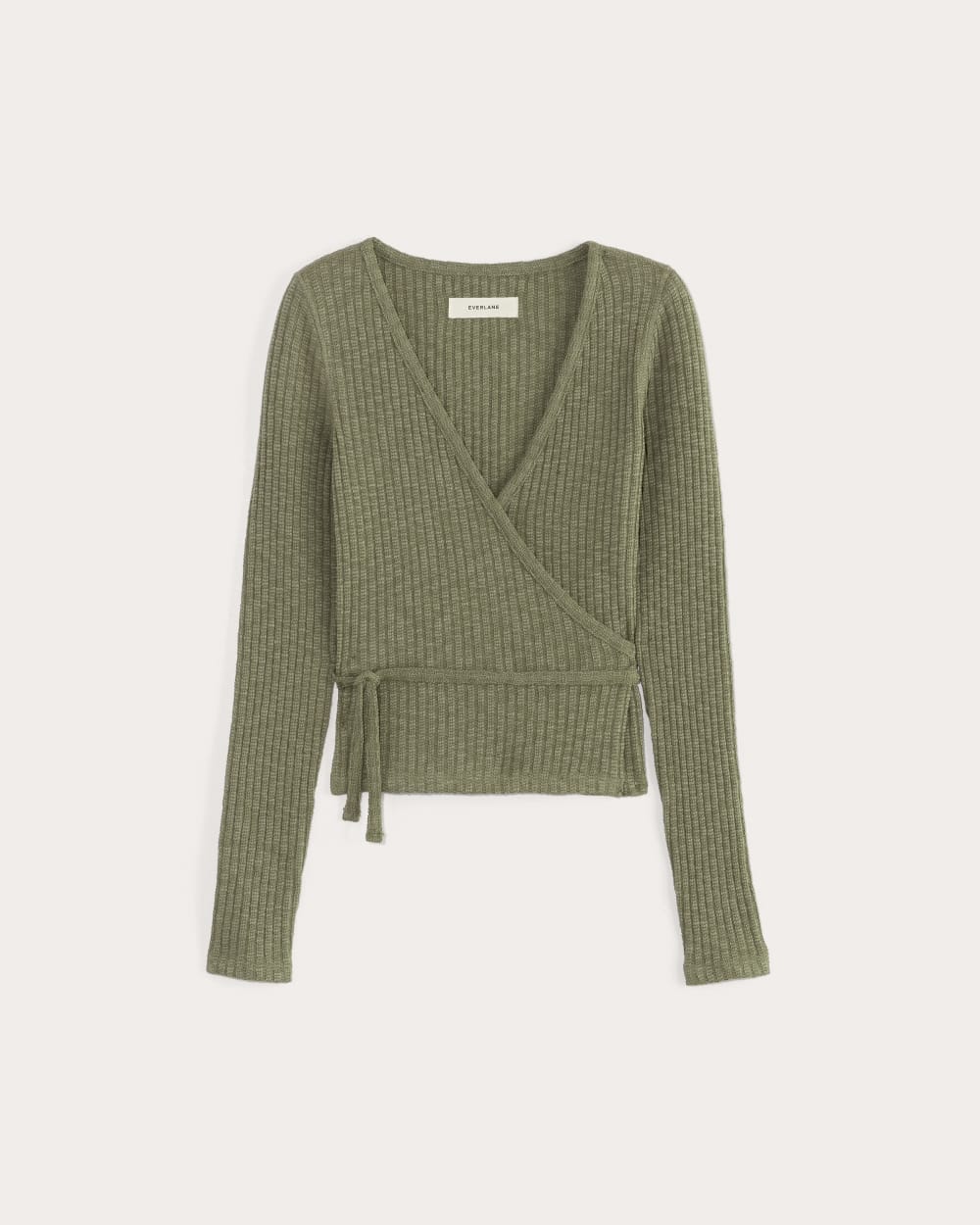 The Cozy Rib Wrap Top | Kalamata – Everlane
