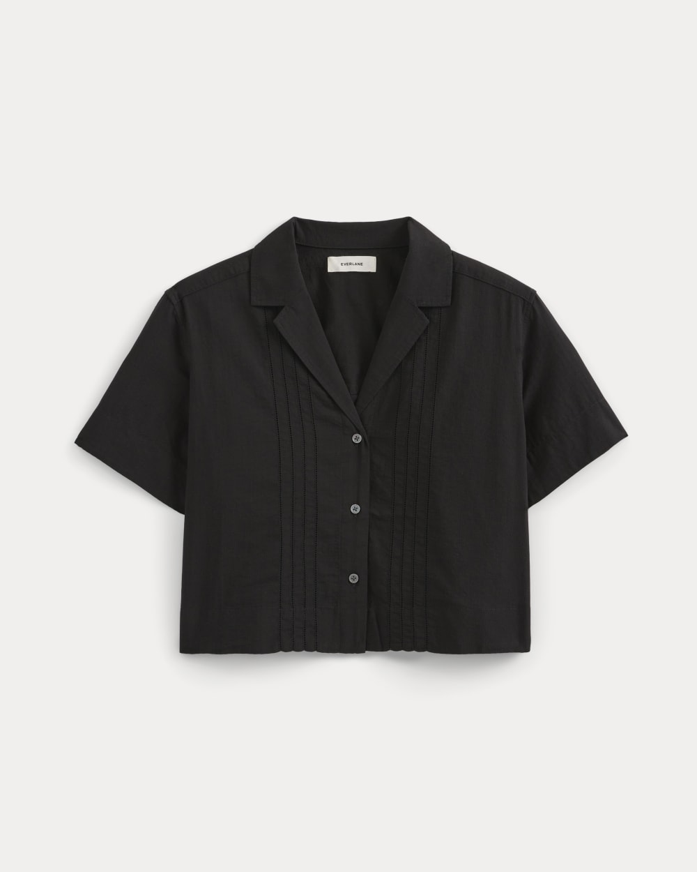 womens-cotton-gauze-resort-shirt-black | primary