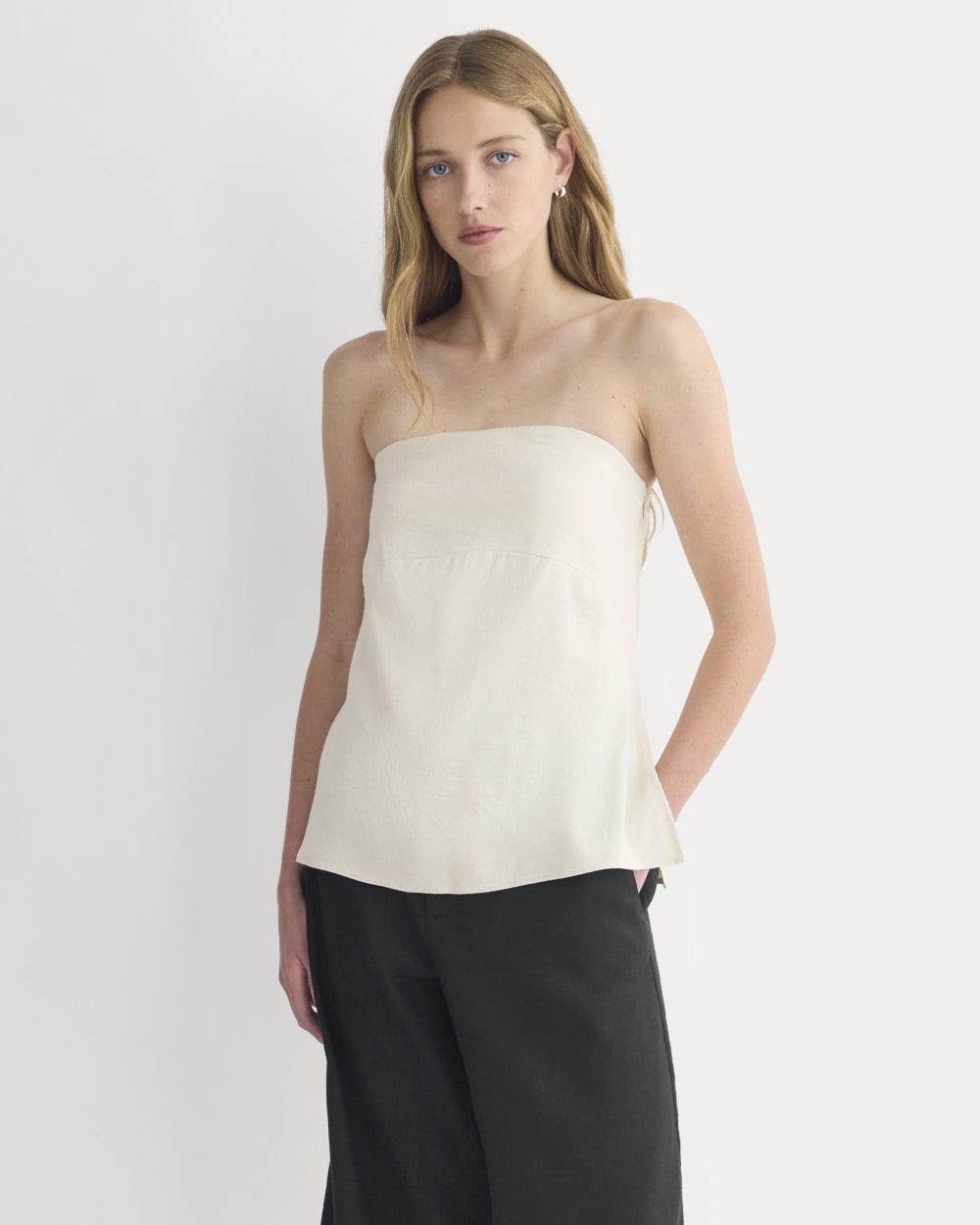 womens-tube-top-in-stretch-linen-birch | primary