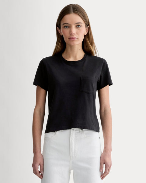 Everlane Box-Cut TShirt, Essential Cotton