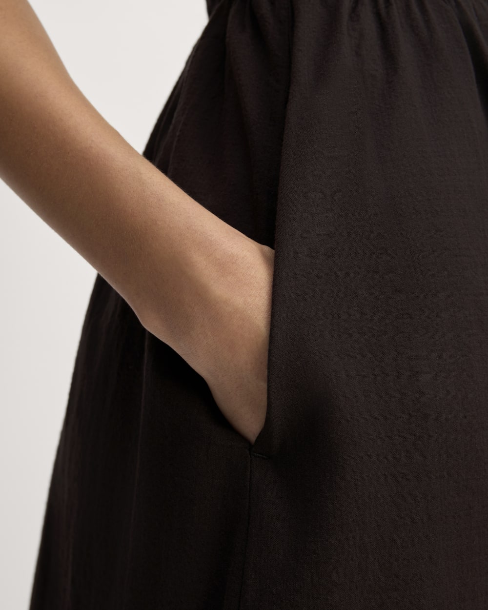 womens-gauze-off-shoulder-dress-black