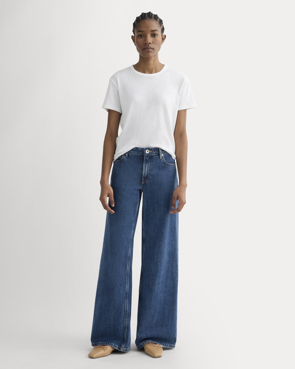 everlane cotton box cut tee dress Everlane Review: The Cotton Weave Collarless Shirtdress and Picnic Dress Fairly Curated