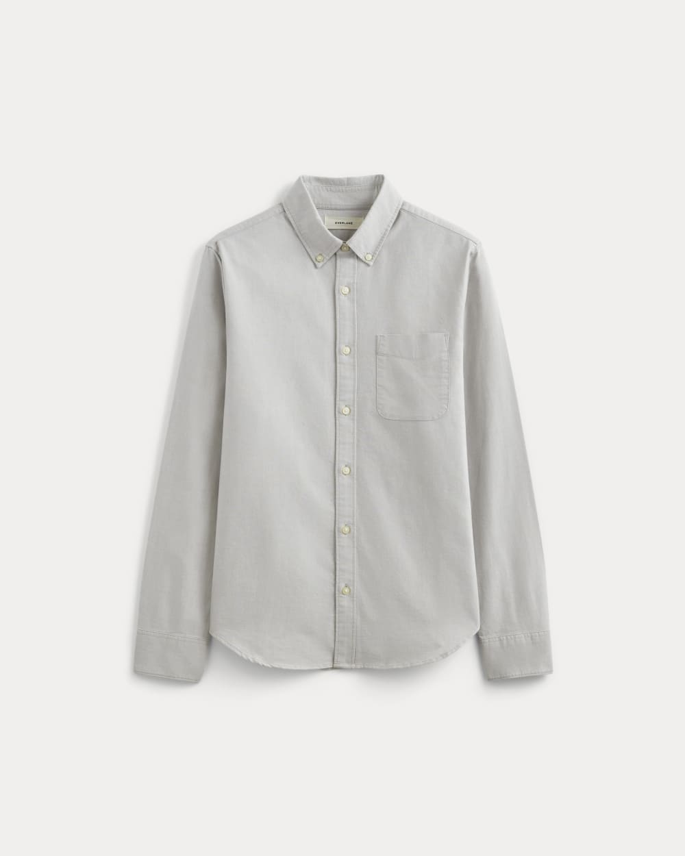 Everlane Classic Oxford Shirt | Standard In Grey, Size Large, Cotton Everlane Classic Oxford Shirt | Standard In Grey, Size Large, Cotton
