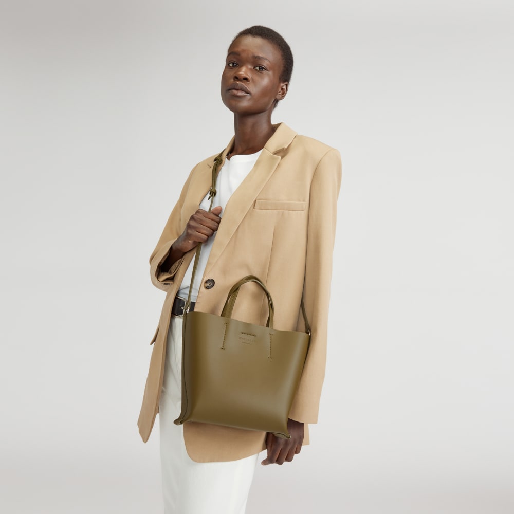 womens-luxe-mini-italian-leather-tote-beech | alt