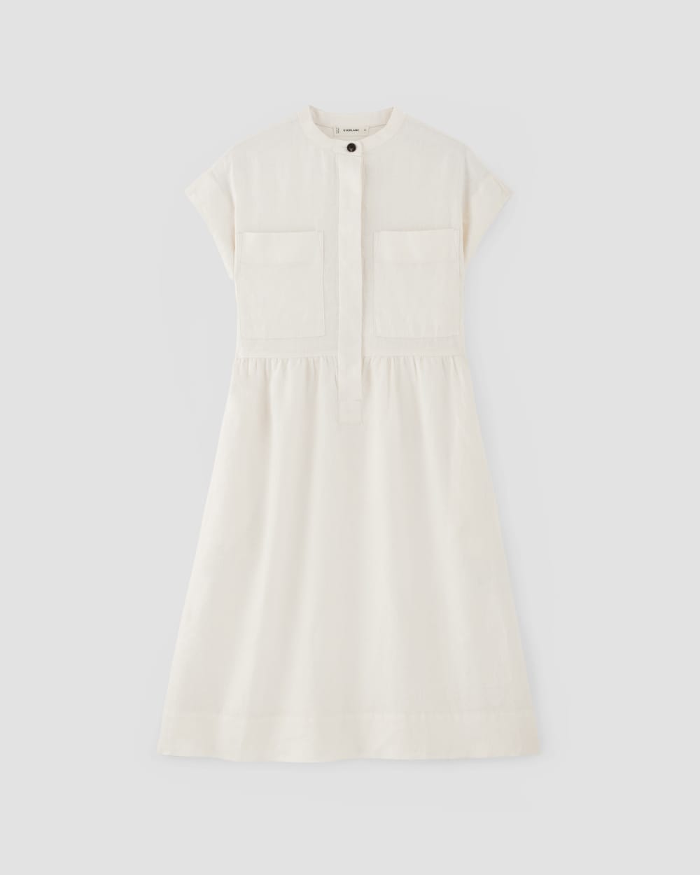 The Craft Dress in Linen | Bone Everlane The Craft Dress in Linen | Bone Everlane