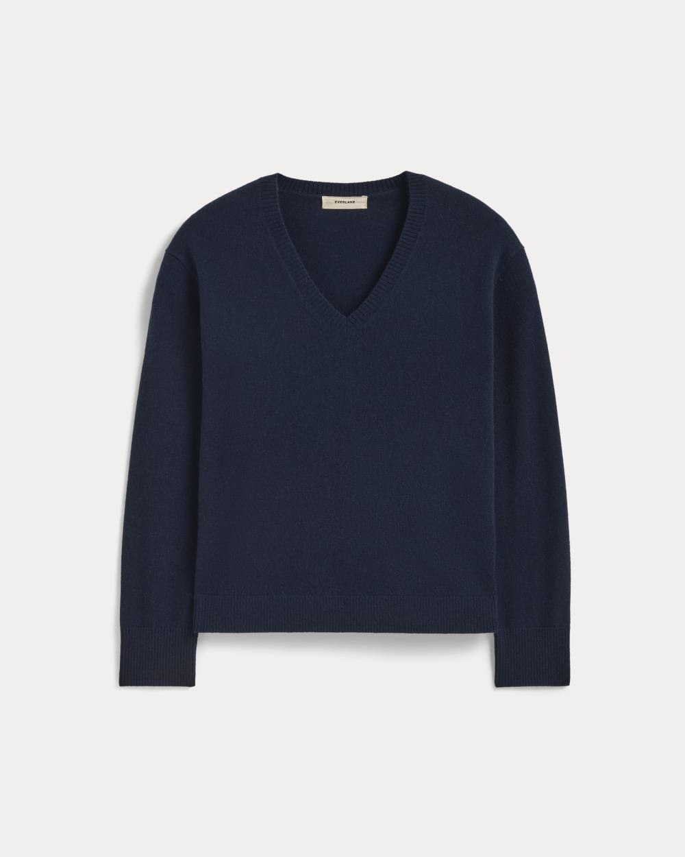 The Classic V in Cashmere | Navy – Everlane