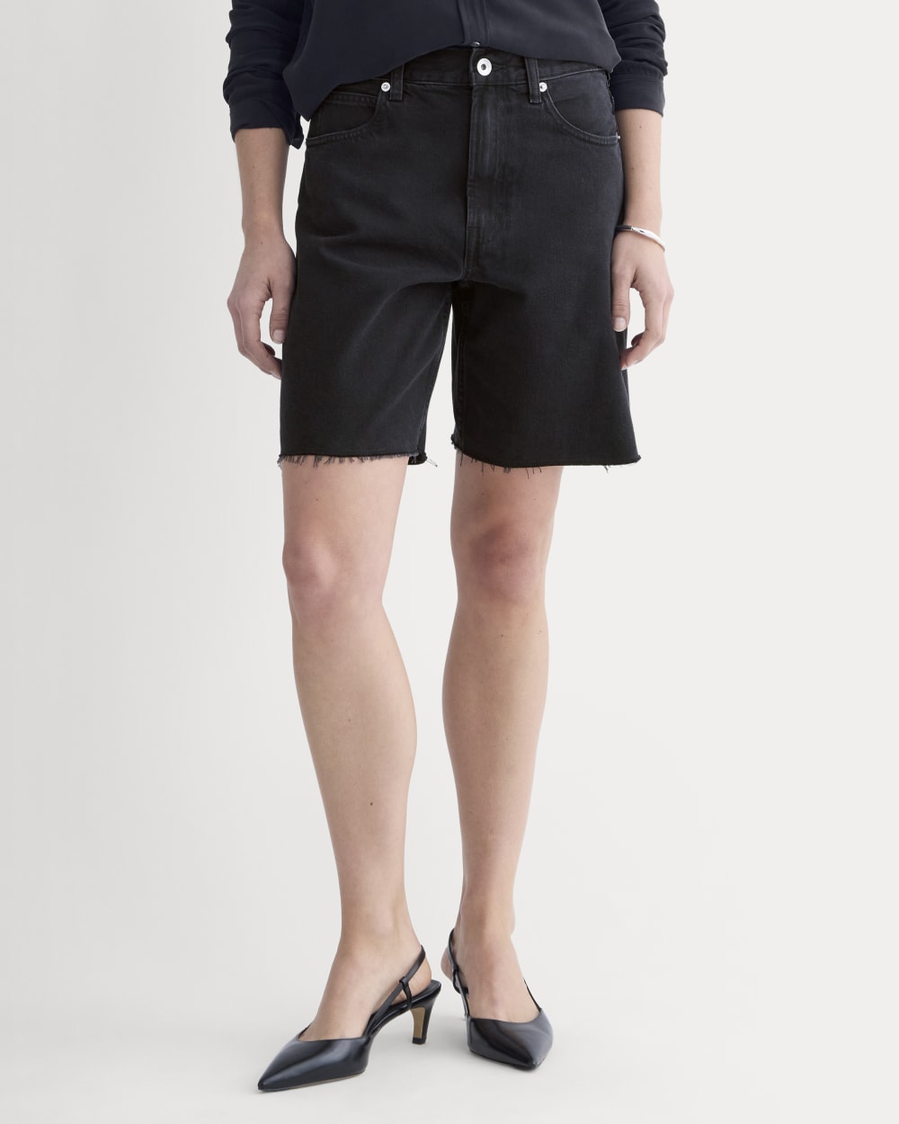 The OG Baggy Jean Short | Washed Black – Everlane