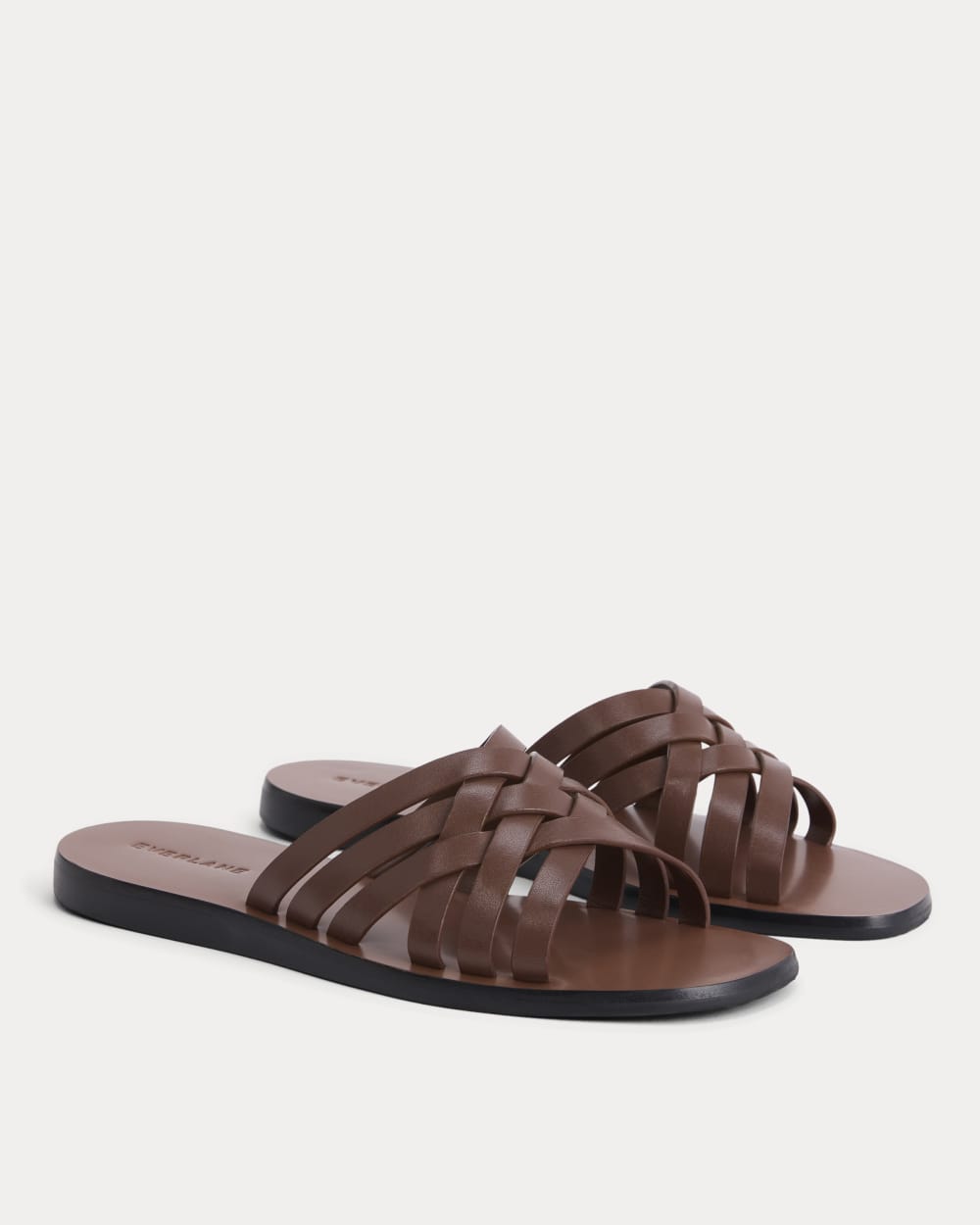 womens-leather-triple-crisscross-sandal-rum | alt