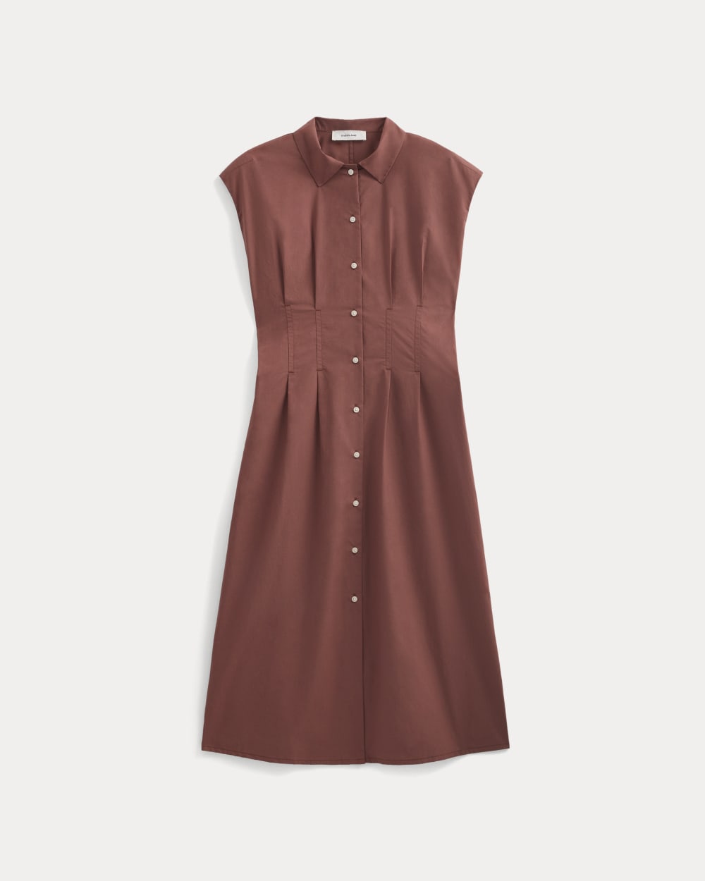 womens-muscle-shirtdress-light-cotton-henna-red | alt
