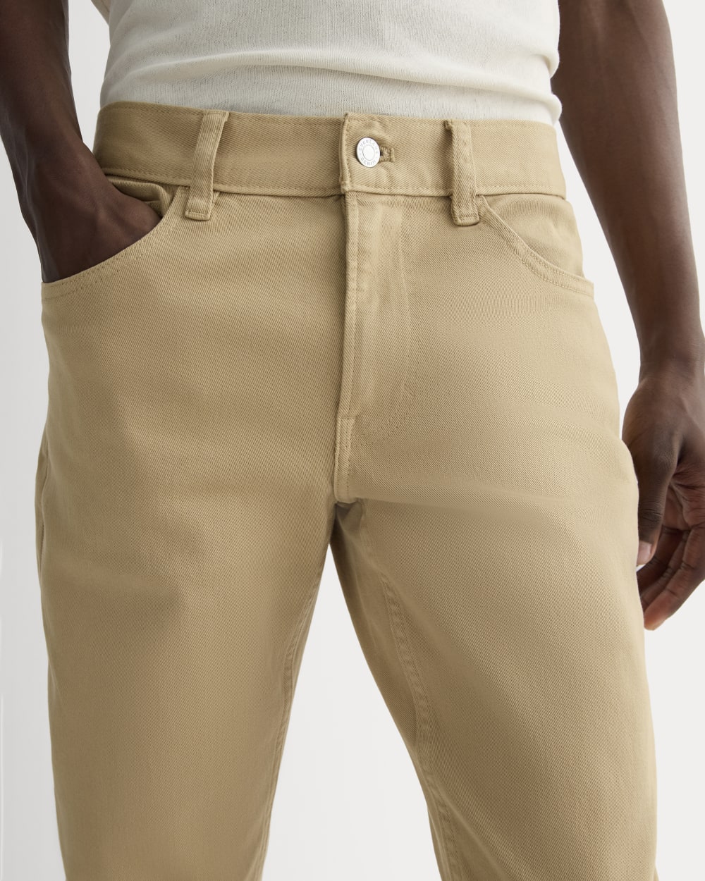 The Stretch Twill 5-Pocket Pant Classic Khaki – Everlane