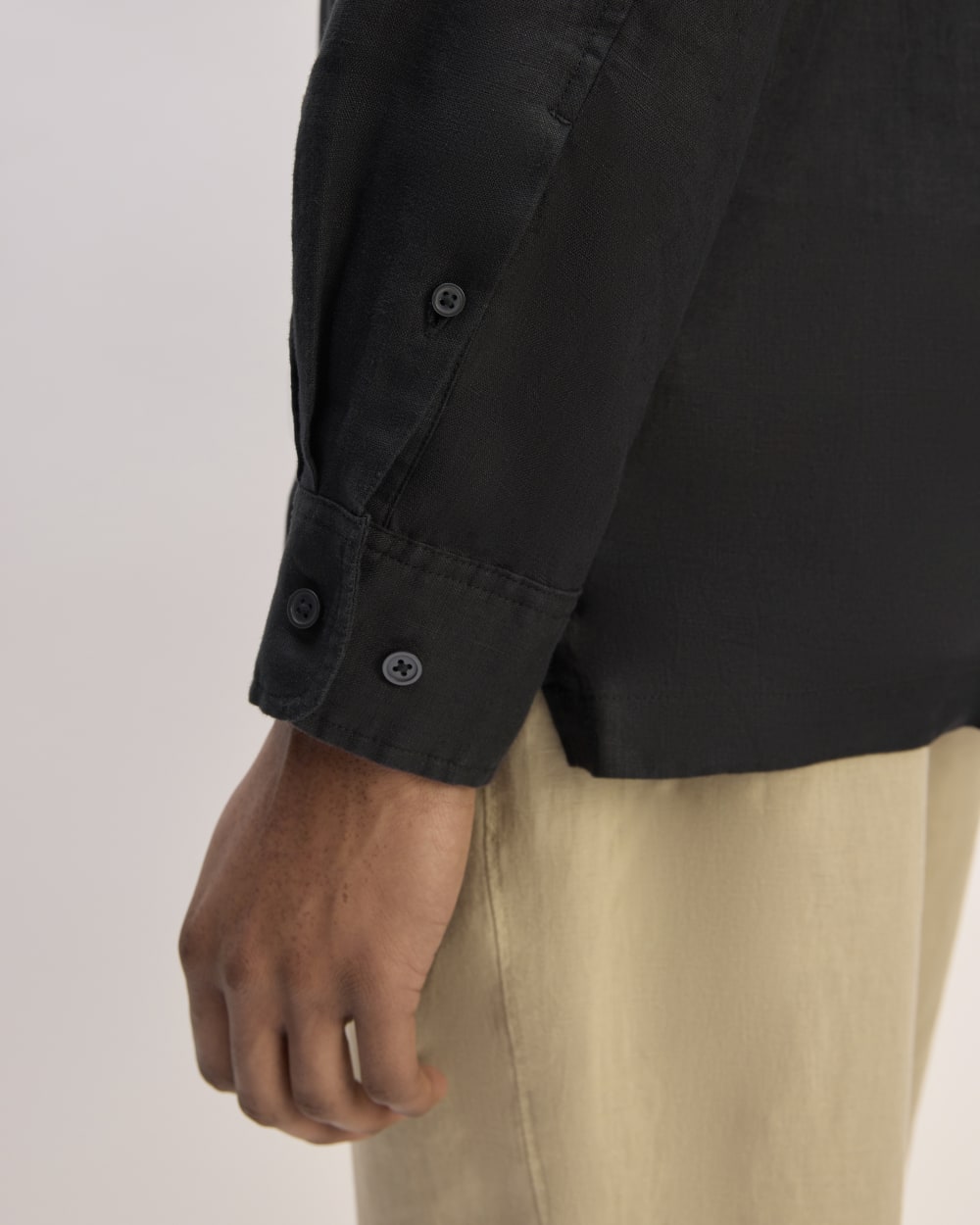 mens-linen-straight-hem-shirt-black