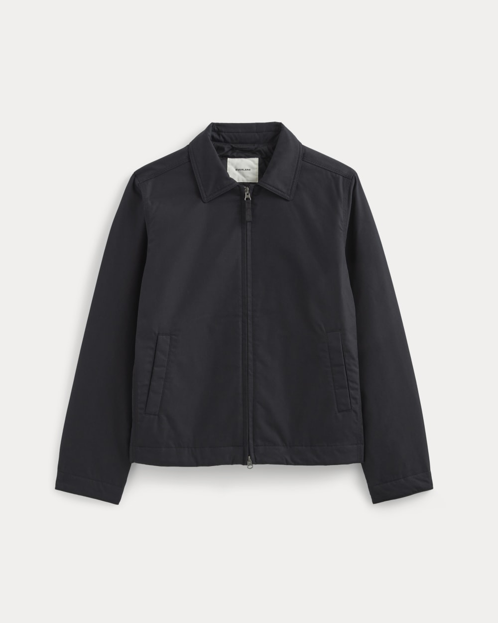 The Filled Harrington Jacket | Black – Everlane
